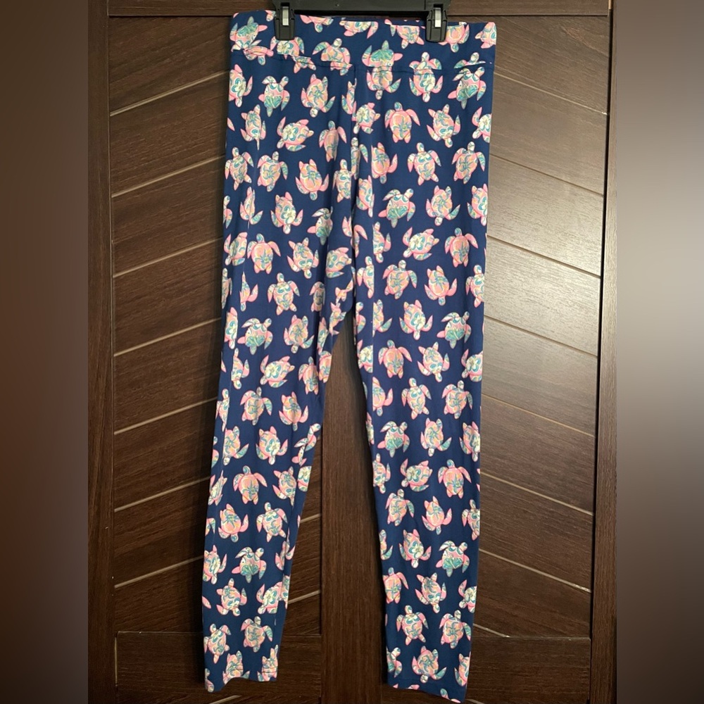 Simply Southern sea turtle leggings 2XL
